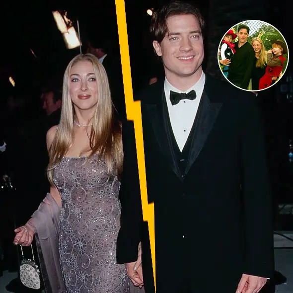 Separated husband and wife couple: Brendan Fraser and Afton Smith